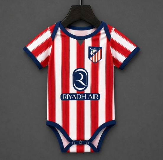 26/27 Atletico Madrid Home Baby Romper Jersey
