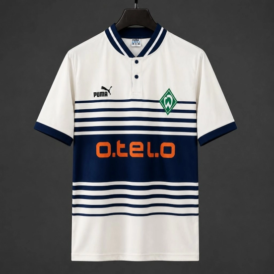 Retro 97/98 Werder Bremen Away Black Jersey