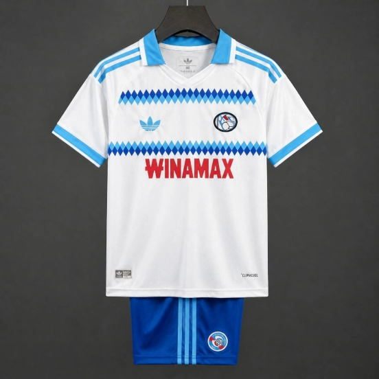 26/27 Kids Strasbourg Away White Jersey